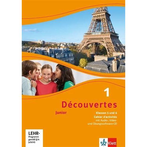 Découvertes Junior. 1. Cahier d’activités mit MP3-CD, Video-DVD und Übungssoftware. Klasse 5