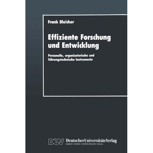 Effiziente Forschung und Entwicklung – Frank Bleicher