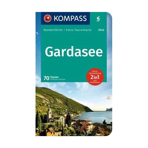 KOMPASS Wanderführer Gardasee, 70 Touren - 70 Touren mit Extra-Tourenkarte KOMPASS Wanderführer Gardasee