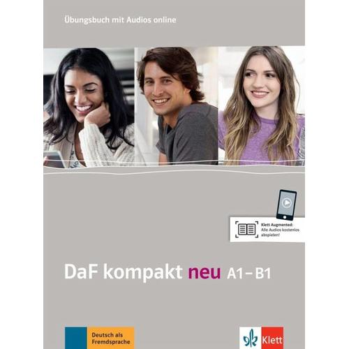 DaF kompakt neu A1-B1. Übungsbuch + MP3-CD