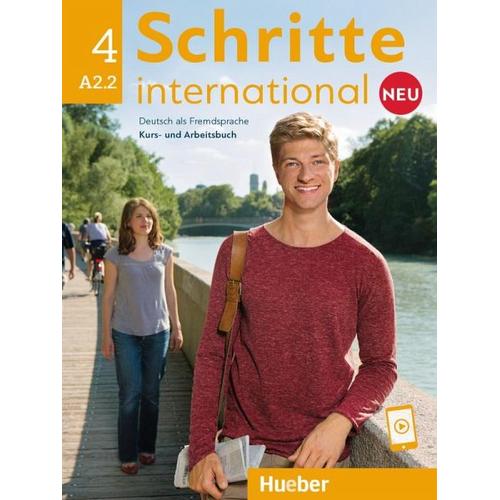 Schritte international Neu 4. Kursbuch+Arbeitsbuch+CD zum Arbeitsbuch