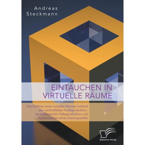 Eintauchen in virtuelle Räume. Das Erfahren eines virtuellen Raumes anhand der nachhallfreien Audioproduktion, stereoskopischen Videoproduktion und Po