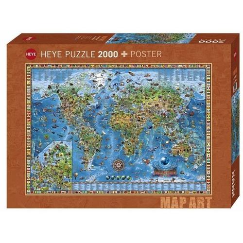 Amazing World (Puzzle) - Heye Puzzle / Heye in Kalenderverlag KVH