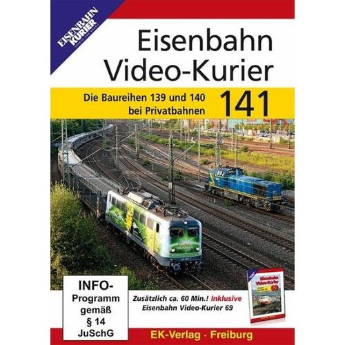 Eisenbahn Video-Kurier. Tl.141, 1 DVD-Video (DVD) - EK-Verlag