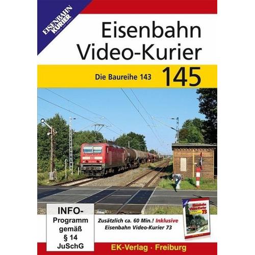 Eisenbahn Video-Kurier. Tl.145, DVD (DVD) - EK-Verlag