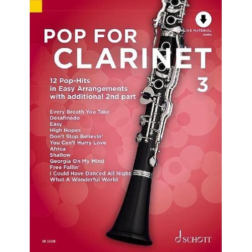 Pop For Clarinet 3 – Uwe Bearbeitung:Bye