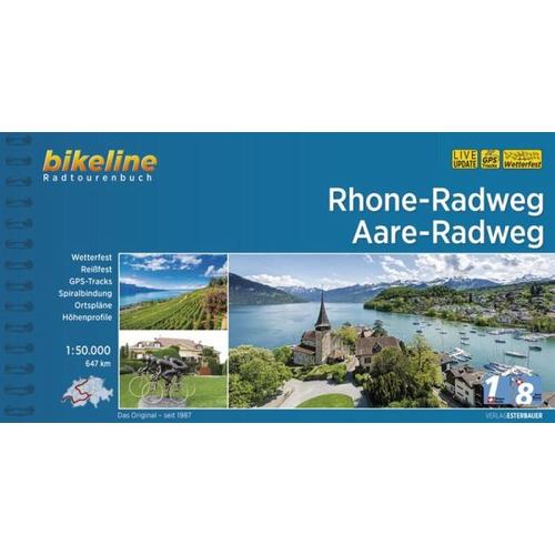 Rhone-Radweg . Aare-Radweg
