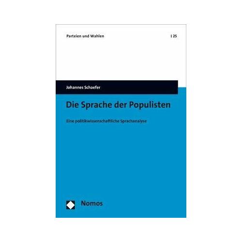 Die Sprache der Populisten – Johannes Schaefer