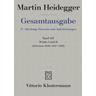 Vorläufiges I-IV - Martin Heidegger