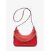 Michael Kors Wilma Small Leather Crossbody Bag Red One Size