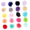 FOMIYES 60 Pcs Flower Hair Clips for Women Flower Brooch Pins for Women Large Hair Clips Hair Barrettes for Women Flower Alligator Hair Clips Hair Clips for Thin Hair Rose Hawaii Baby