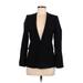 Zara Basic Blazer Jacket: Black Jackets & Outerwear - Women's Size X-Small