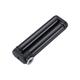 BBB Cycling DoubleShot Mini-Fahrradpumpe I 120 mm Faltbare Fahrradpumpe I 35 cc Fahrradpumpe Presta Ventil I Schlauchlose Fahrradpumpe I BMP-102, Schwarz