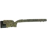 H-S Precision Remington 700 BDL Tactical/Bull Adjustable Vertical Grip Rifle Stock LA RH Olive/Black 32.05in Adj O.A.L 13.5in Adj L.O.P.