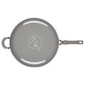 Rachael Ray Cook & Create Aluminum Nonstick Frying Pan/Skillet, 14 Inch Non Stick/Aluminum in Gray | 2 H x 24 D in | Wayfair 14785