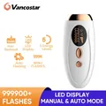 Vancostar-Épilateur laser flash 999900 indolore pour homme et femme tondeuse sans douleur