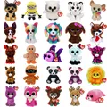 Ty Beanie Glitter Eyes Plush Animal Doll Panda Unicorn Owl Soft Stuffed Toys Dog Cat Boos Bear