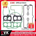 CVK Motorcycle Full Cylinder Head Crankcase Stator Cover Gasket Kit Engine Valve Parts For Honda