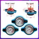 Racing Car Motorcycles Thermost Radiator Cap Cover Tank Cover Water Temp Gauge with Utility Safe