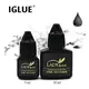 IGLUE Lady Black Glue For Fake Eyelash False Extension Supplies Glue 5ml Black Cap Adhesive Makeup
