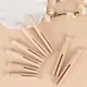 5 stücke Holz Dolly Peg Traditionelle Dolly Stil Holz Kleidung Pegs Pins Clips Runde Holz