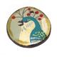 Ceramic Bird Pendant Handmade Focal Porcelain 30mm CC5-2