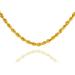 GOLD CHAINS: ROPE SOLID GOLD CHAIN 1.5MM : 10K 22
