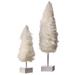 8/12" Cotton Candy Tree Set of 2