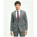 Brooks Brothers Men's Explorer Collection Classic Fit Wool Plaid Suit Jacket | Grey | Size 40 Regular