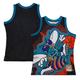 "Charlotte Hornets NBA Big Face Tank 7.0 par Mitchell & Ness - Homme - Homme Taille: M"