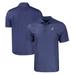 Men's Cutter & Buck Navy Atlanta Braves Pike Eco Tonal Geo Print Stretch Recycled Polo