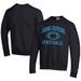 Men's Champion Black Johns Hopkins Blue Jays Football Powerblend Pullover Sweatshirt