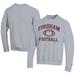 Men's Champion Gray Fordham Rams Football Powerblend Pullover Sweatshirt