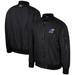 Men's Colosseum Navy Kansas Jayhawks Full-Zip Bomber Jacket