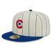 Men's New Era White Chicago Cubs Cooperstown Collection Retro City 59FIFTY Fitted Hat