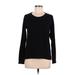 Lou & Grey for LOFT Pullover Sweater: Black Tops - Women's Size X-Small