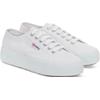 Plateausneaker SUPERGA "2740-PLATFORM", Gr. 40, weiß, Textil, sportlich, Schuhe