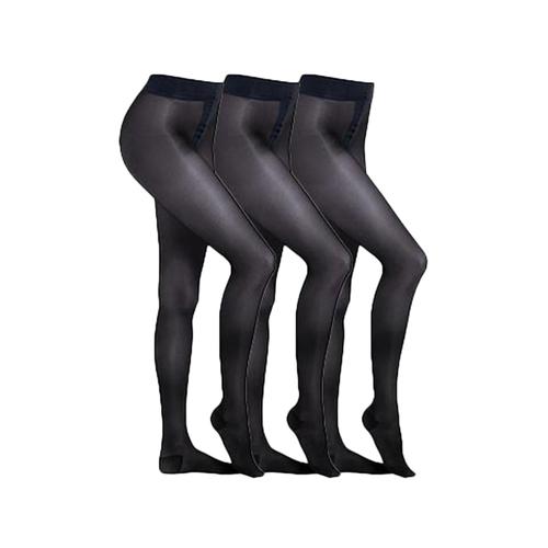 „Feinstrumpfhose CAMANO „“Strumpfhose 3er Pack““ Gr. 38/40, blau (navy) Damen Strumpfhosen Feinstrumpfhosen“