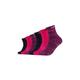 Socken SKECHERS "Socken 6er Pack" Gr. 27/30, pink (pink glow mouliné) Kinder Socken