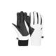 Skihandschuhe REUSCH "Diana TOUCH-TEC™" Gr. 7, schwarz-weiß (weiß, schwarz) Damen Handschuhe Sporthandschuhe