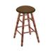 Holland Bar Stool 30" Swivel Bar Stool Wood/Upholstered in Gray/Brown | 30 H x 16 W x 17.5 D in | Wayfair XRC30MTMed026