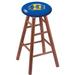 Holland Bar Stool NHL 30" Bar Stool Wood/Plastic/Acrylic in Yellow | 30 H x 18 W x 18 D in | Wayfair RC30OSMedPhiFly-B