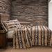 Foundry Select Presas Brown Wool Blend Aztec Design Western Lodge Blanket Set Polyester/Wool | 68 H x 88 W in | Wayfair