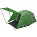 Wakeman Outdoors 4 Person Camping Tent w/ Attached Porch Canopy Fiberglass in Green | 55.2 H x 85.8 W x 93.6 D in | Wayfair 75-CMP1121