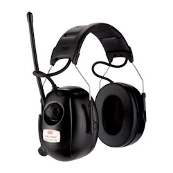 3M HRXD7A-01 Kopfhörer & Headset Kopfband 3,5-mm-Anschluss Schwarz Image
