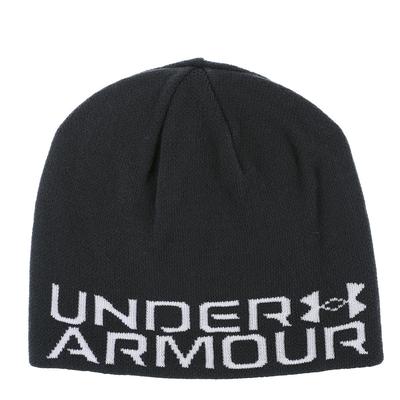 Under Armour Boys' Reversible Halftime Beanie Black/White Size One Size