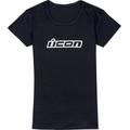 Icon Clasicon 2023 T-shirt donna, nero-bianco, dimensione XL per donne