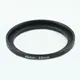 46-52mm 46mm to 52mm Step-up Metal Filter Adapter Ring Black 46-52