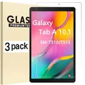 (3 Pack) Tempered Glass For Samsung Galaxy Tab A 10.1 2019 SM-T510 SM-T515 T510 T515 Anti-Scratch