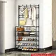 Multi-ayer Schuh Rack DIY Kleiderbügel Mantel Rack Speicher Kleidung Trocknen Rack Schuh